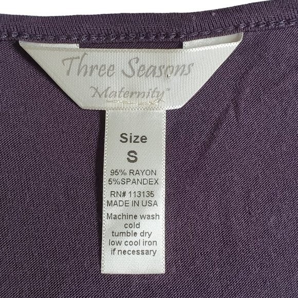 Three Seasons Maternity Layered Top with Sequin Accents Size S - Picture 12 of 12